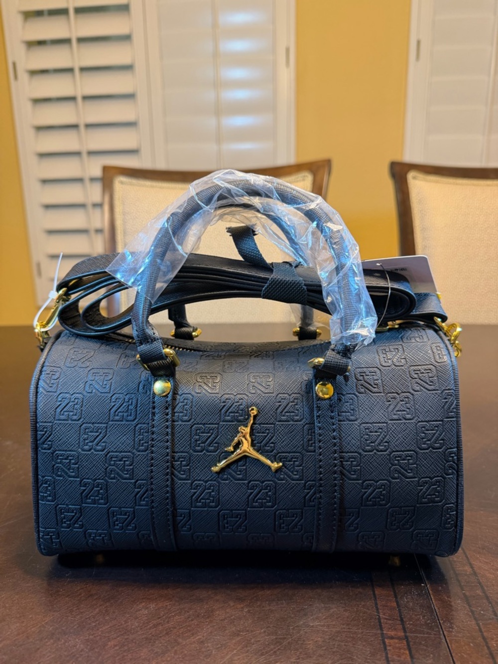 New Nike Air Jordan Crossbody Bag Black Crossbody Bag - Picture 2 of 10
